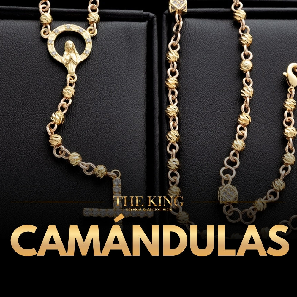 Camándulas en Oro Laminado 18K
