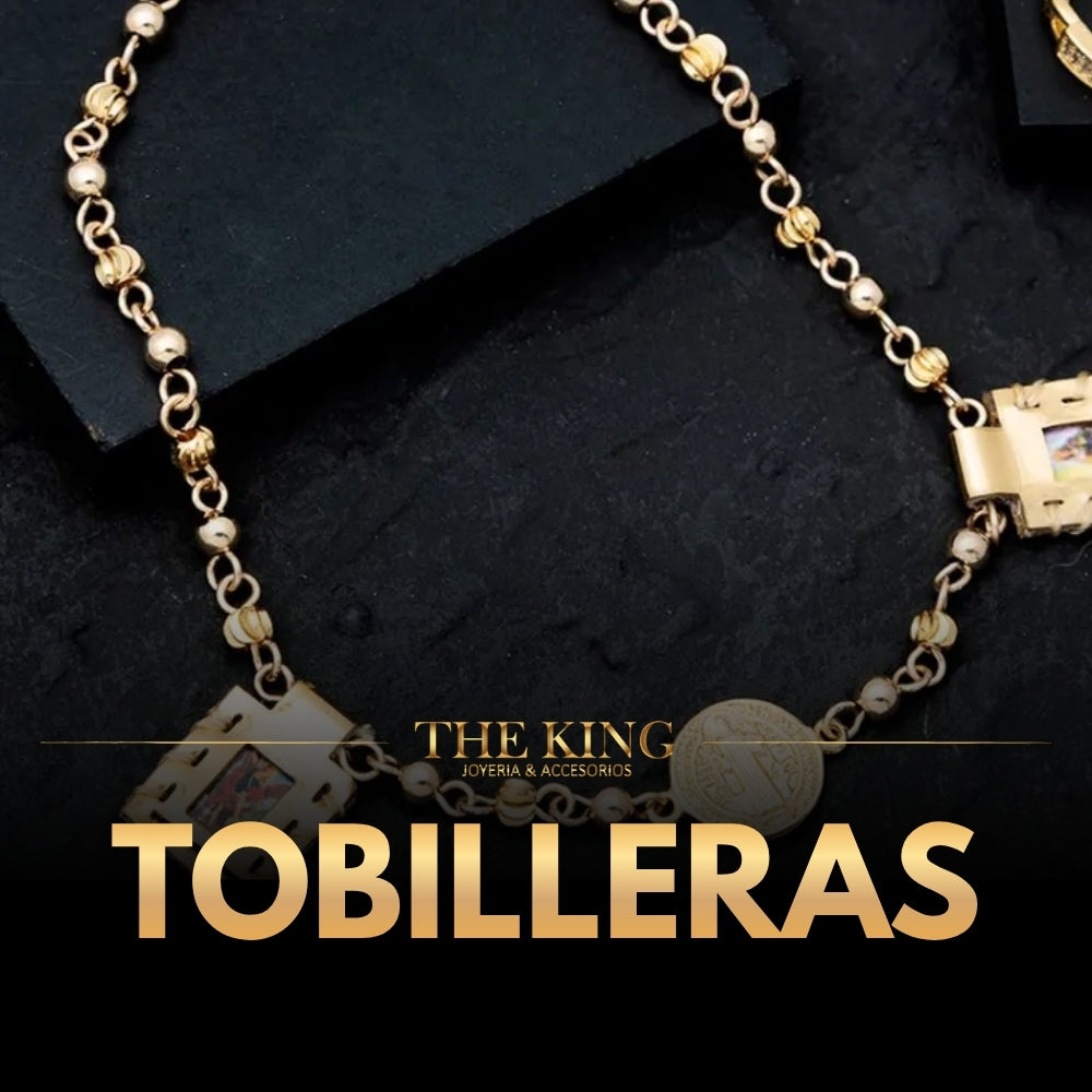 Tobilleras en Oro Laminado 18K
