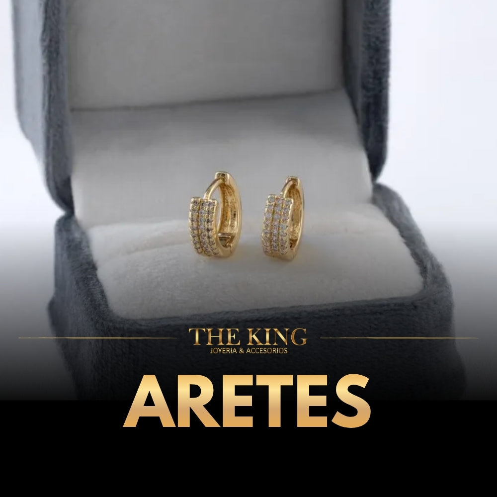 Aretes en Oro Laminado 18K