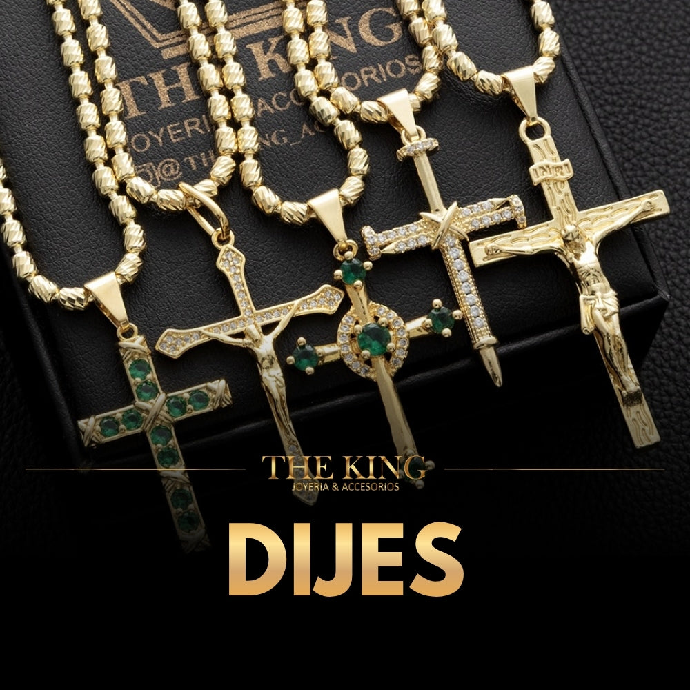Dijes en Oro Laminado 18K