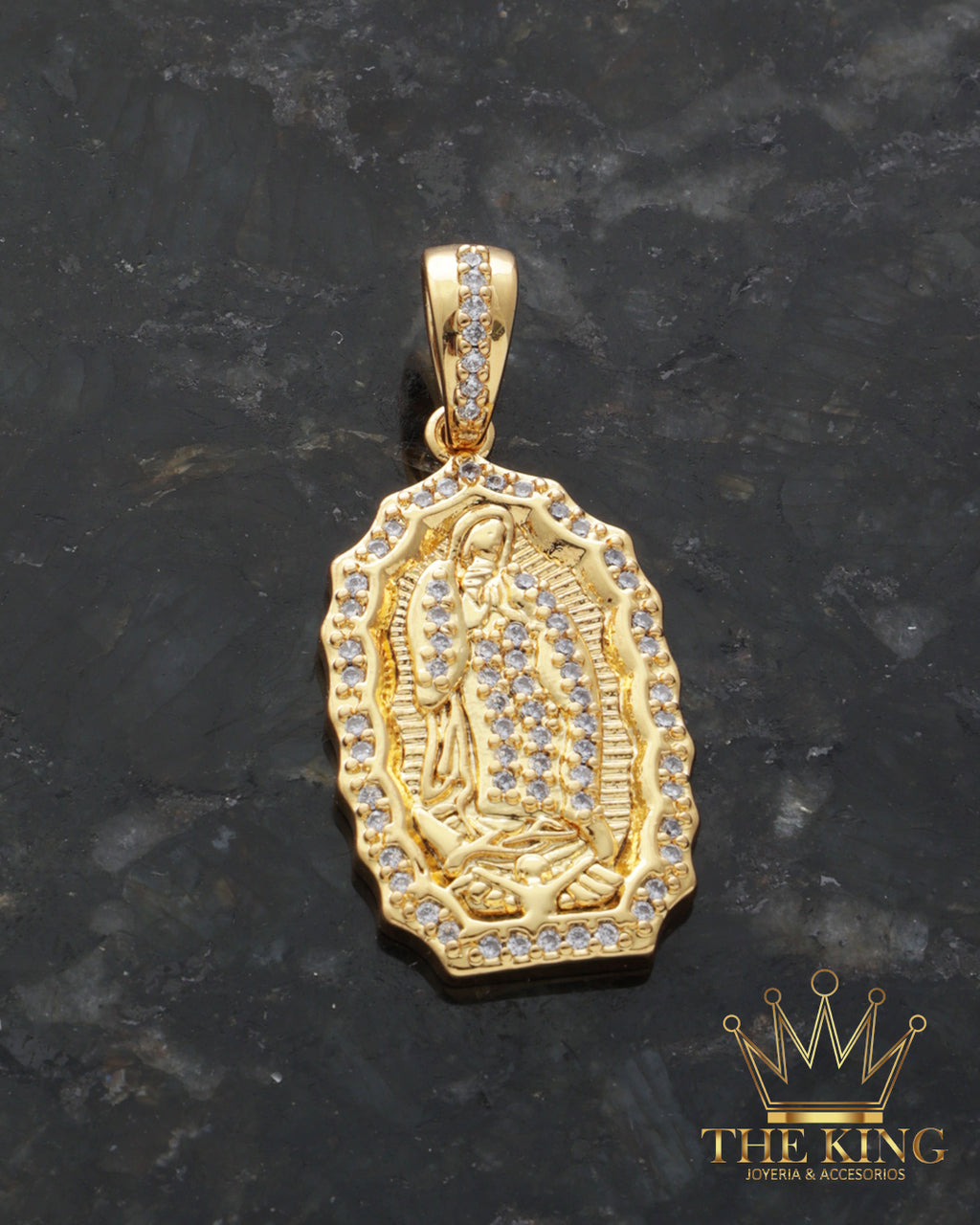 Dije virgen de guadalupe circonias
