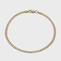 Pulsera Cubana IT 3 mm 19.5 Cms