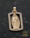 Placa virgen de guadalupe
