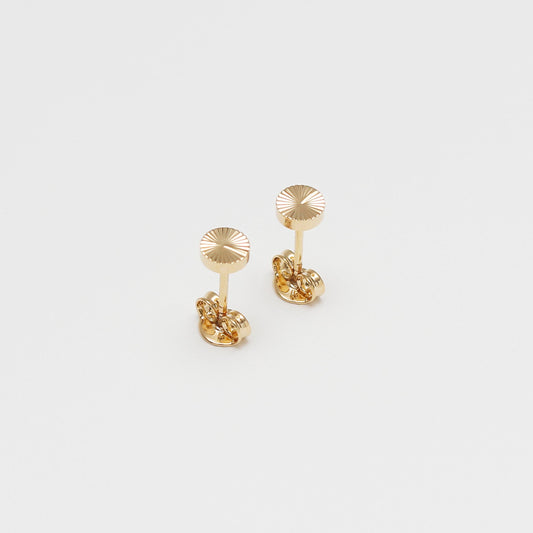 ARETES SOL REDONDO 5MM